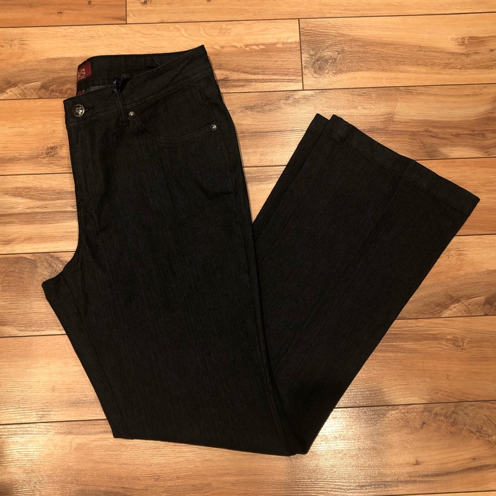 Dark blue jeans